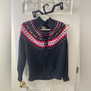 Vintage Zip Up Sweater